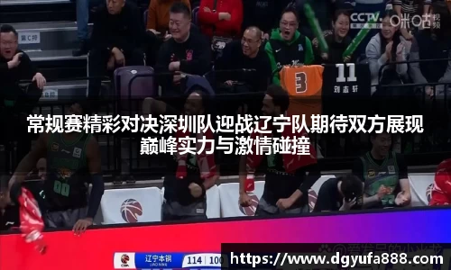 常规赛精彩对决深圳队迎战辽宁队期待双方展现巅峰实力与激情碰撞
