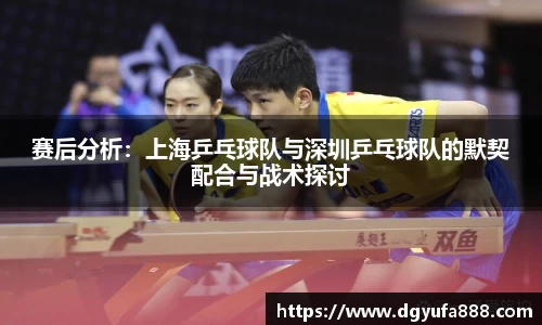 赛后分析：上海乒乓球队与深圳乒乓球队的默契配合与战术探讨